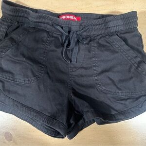 UNIONBAY Black Drawstring Athletic Shorts